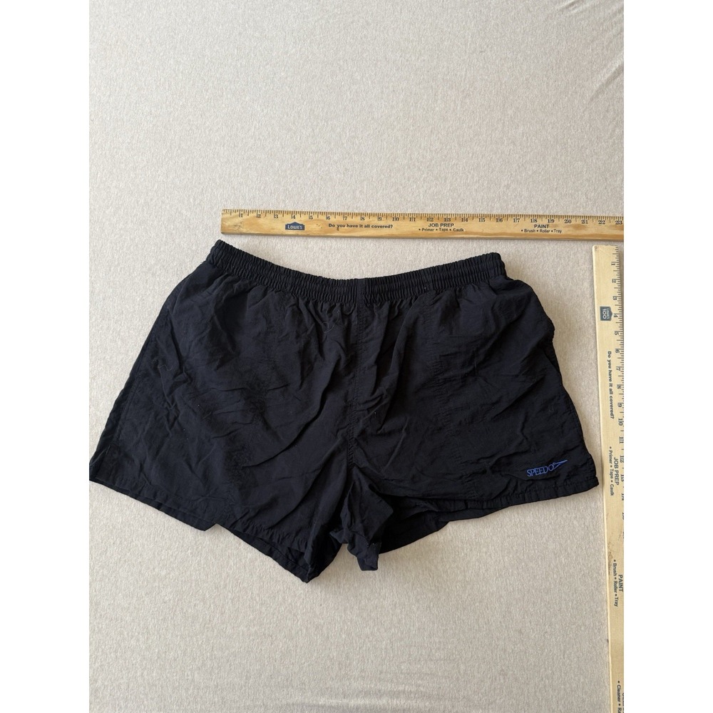 Speedo Men's XL Black Swim Shorts